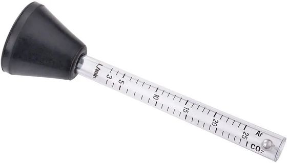 Misuratore di flusso trasparente da 25 ml per saldatori Mig Tig Gas adatto CO2/Argon