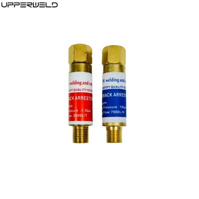 Taglio del tubo di fiamma del gas ossigeno acetilene arrester flashback per accessori di saldatura
