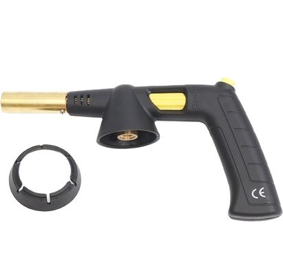 Come mostrato lampadina di riscaldamento a gas ricaricabile lampadina a fiamma di butano pistola a fiamma di saldatura lampadina a gas bruciatore BBQ