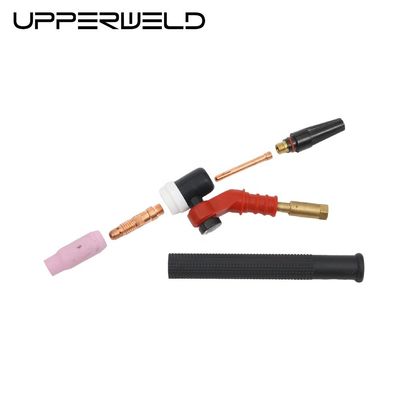 Supporto personalizzato OEM WP9/20 WP17/18/26 Flessibile testa del corpo 125Amp Air-Cooled TIG Saldatura Torcia