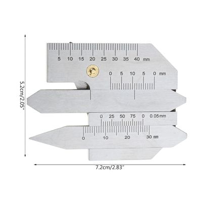 Gauge di saldatura multifunzione MG-8 Silver Upperweld con soluzioni di saldatura personalizzate