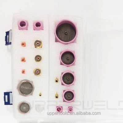 Pyrex Glass Nozzle Upper WP9 20 17 18 26 54NQCN 12 14 16 24 2.4mm Tig Accessori Kit
