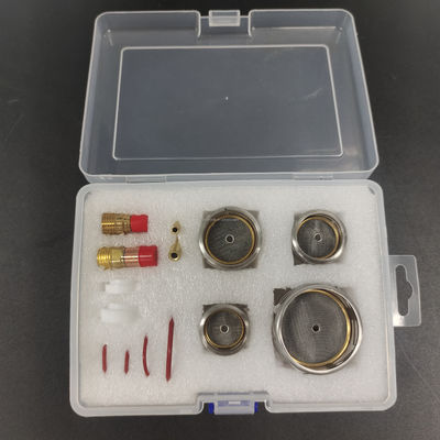 Pyrex Glass Nozzle Upper WP9 20 17 18 26 54NQCN 12 14 16 24 2.4mm Tig Accessori Kit