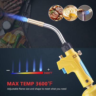 Compatto 27.5*10*3.6 Meas Propano MAPP Torcia di saldatura a gas per saldatura