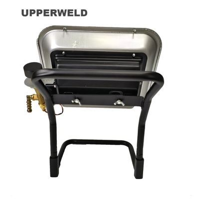 Riscaldamento rapido riscaldatore di cortile portabile bruciatore in ceramica per patio esterno 31.5*18.5*38.5cm
