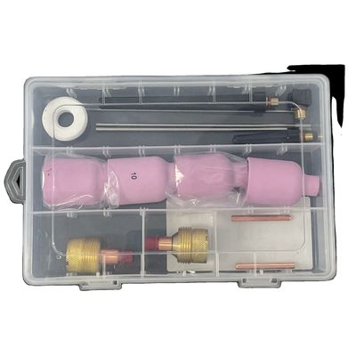 Migliora la tua torcia di saldatura TIG con WP9 20 Nozzolo in ceramica e kit di consumo di lenti a gas