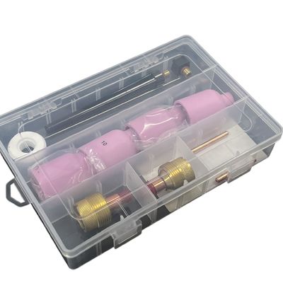 Migliora la tua torcia di saldatura TIG con WP9 20 Nozzolo in ceramica e kit di consumo di lenti a gas