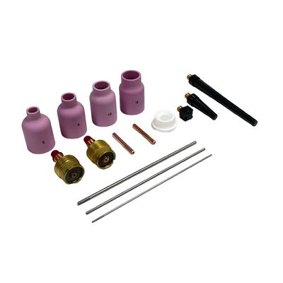 Migliora la tua torcia di saldatura TIG con WP9 20 Nozzolo in ceramica e kit di consumo di lenti a gas