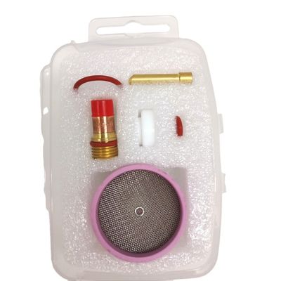Torcia di saldatura 53NACN WP9 20 Kit di ugelli in ceramica Lenti a gas Cuneo raccogliere per consumabili Tig