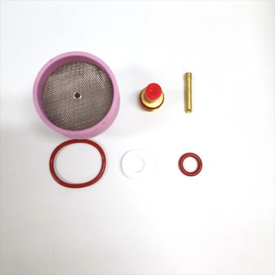 Torcia di saldatura 53NACN WP9 20 Kit di ugelli in ceramica Lenti a gas Cuneo raccogliere per consumabili Tig