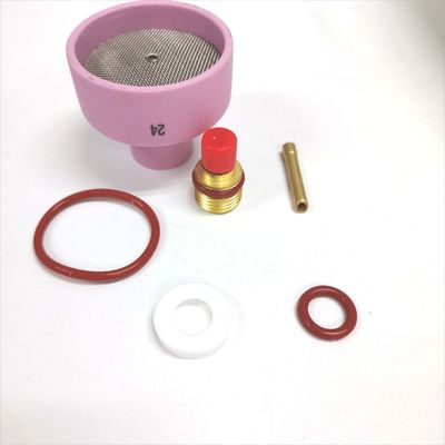 Torcia di saldatura 53NACN WP9 20 Kit di ugelli in ceramica Lenti a gas Cuneo raccogliere per consumabili Tig