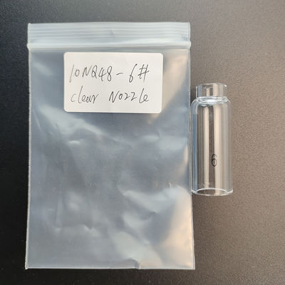 UPPERWELD 10NQ48-6 ugello di vetro trasparente Tig Torcia di saldatura di 9,5 mm di diametro Tig accessori