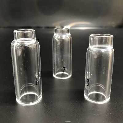 Supporto OEM UPPERWELD 10NQ-6 7 8 Nozzolo di vetro trasparente Tig Accessori per la torcia di saldatura Tig