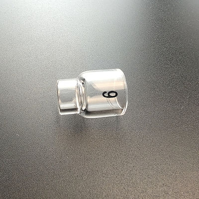 Supporto OEM UPPERWELD 13NQ10-6 Nozzle di vetro trasparente Tig Accessori per torcia di saldatura