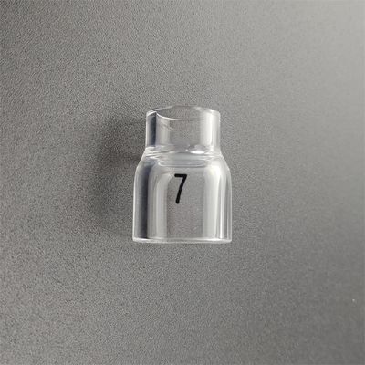 UPPERWELD 13NQ10-6 7 8 ugello di vetro trasparente Perfetto per torcia di saldatura Tig professionale