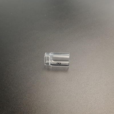 UPPERWELD 53NQ61S-8 Nozzolo di vetro trasparente Tig accessorio torcia per una migliore copertura del gas