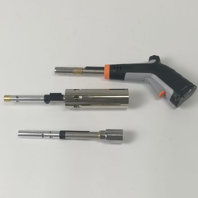 Potente Mapp di riscaldamento propano erba bruciatore con tre ugelli di ottone Sì dispositivo di accensione N.W. 0.43KG