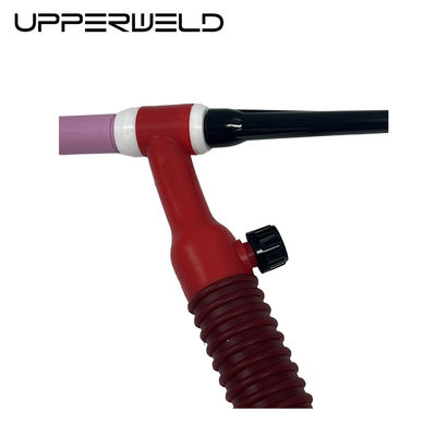 Torcia di saldatura professionale UPPERWELD WP26FV TIG con lunghezza del cavo di 8 m e tipo di gas Tig