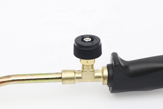 Avviamento della torcia di riscaldamento a butano superiore con uscita di fiamma e consumo di carburante per uso pesante