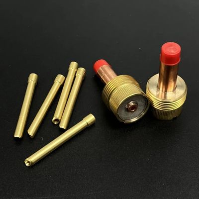 UPPERWELD 3C418GS Wedge Collect 995795 Parti di saldatura di lenti a gas per WP17/18/26 Tig Torch
