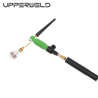Torcia di saldatura Tig superiore WT125FV con testa flessibile a valvola di gas e design del corpo ODM