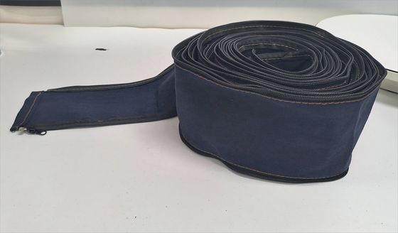 Capo del cavo della torcia di saldatura Tig raffreddata ad aria Giacca di denim resistente al fuoco Manica protettiva