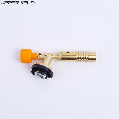 BBQ Blowtorch Butano Gas Saldatura Torcia Pistola di Fiamma Testa Torcia in ottone con supporto OEM