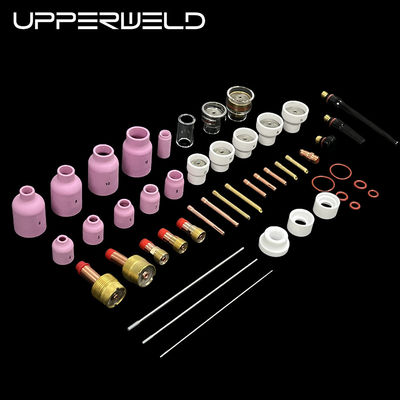 OEM Saldatura Torcia 66PCS TIG Accessori Jumbo Nozzolo ceramico Lente a gas TIG Ricambi