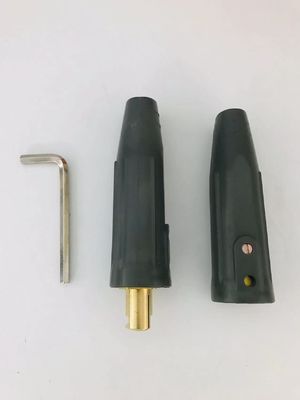 Nera US70 Cable Connector Welding Cable Holder Kit Maschio Femmina Adapter per Consumabili di Saldatura Metallo