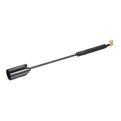 Torcia di riscaldamento a fiamma regolabile in ottone bruciatore di propano bruciatore di erba misura 88,5*23*18,5cm