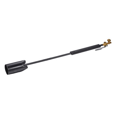 Torcia di riscaldamento a fiamma regolabile in ottone bruciatore di propano bruciatore di erba misura 88,5*23*18,5cm
