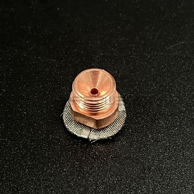 Wp17/18/26 Torcia di saldatura Tig Kit di ugello trasparente tipo integrato L 47 1.6 per bicchieri di vetro