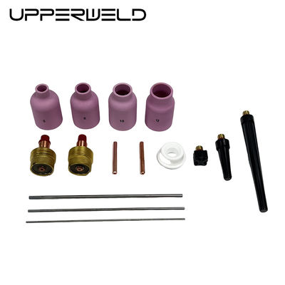 Superiore saldatura 14PCS TIG accessori della torcia di saldatura ugello ceramico per WP-9/20 Superiore saldatura