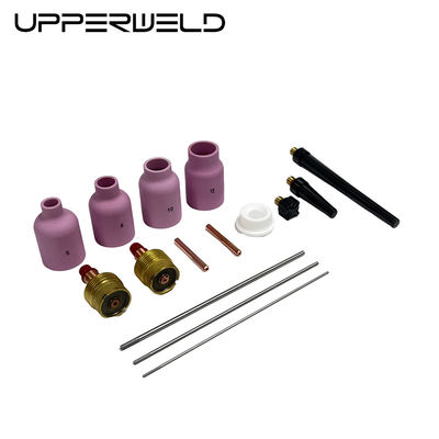 Superiore saldatura 14PCS TIG accessori della torcia di saldatura ugello ceramico per WP-9/20 Superiore saldatura