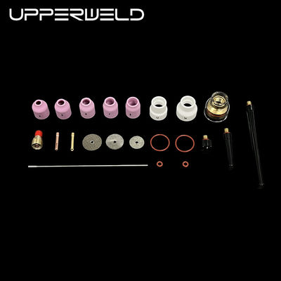 27PCS TIG accessori di torcia di saldatura per WP-9/20 2.4 mm di diametro ugello ceramico incluso