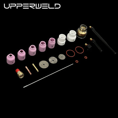 27PCS TIG accessori di torcia di saldatura per WP-9/20 2.4 mm di diametro ugello ceramico incluso