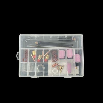 35PCS accessori per torce di saldatura TIG per ugelli in ceramica TIG 13N e 53N