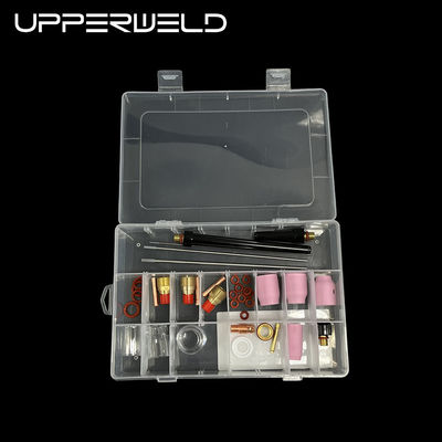 35PCS accessori per torce di saldatura TIG per ugelli in ceramica TIG 13N e 53N