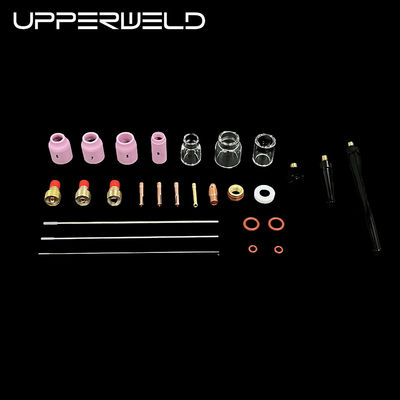35PCS accessori per torce di saldatura TIG per ugelli in ceramica TIG 13N e 53N