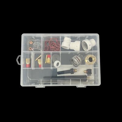 Accessori per torce di saldatura 48PCS Nozzolo trasparente Parti di ricambio inclusi Collet Upperweld