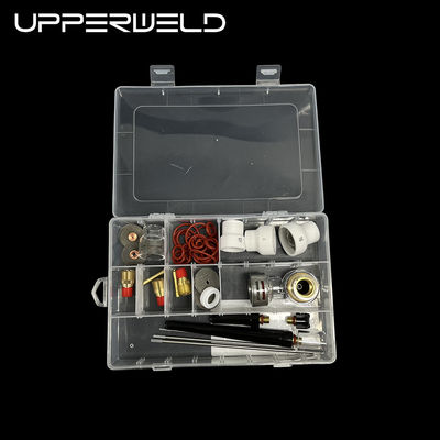 Accessori per torce di saldatura 48PCS Nozzolo trasparente Parti di ricambio inclusi Collet Upperweld