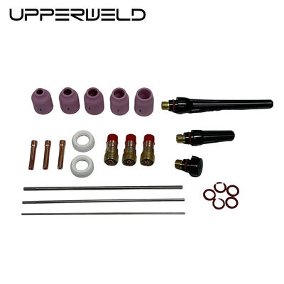 Ottenere saldature TIG perfette con UPPERWELD 29PCS TIG accessori torcia di saldatura e lenti a gas