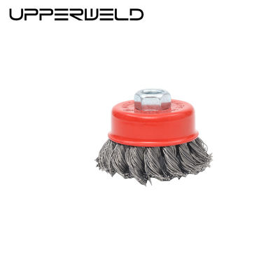 Supporto personalizzato Spazzola a ruota di filo torto da 3 pollici per materiali di consumo di saldatura M14 * 75 * 2 mm