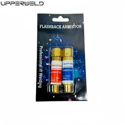 Arrestatore flashback avanzato di ossigeno e acetilene per accessori di saldatura ad alto flusso
