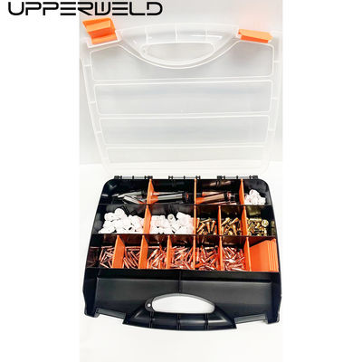 TIG/MIG Strumenti e attrezzature di saldatura Box di stoccaggio con organizzatore hardware design superiore