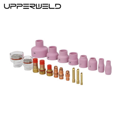 14pc Kit di accessori di saldatura TIG per WP9 WP 17 18 26 Migliore visibilità della saldatura