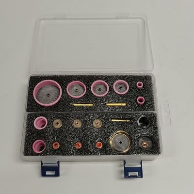 14pc Kit di accessori di saldatura TIG per WP9 WP 17 18 26 Migliore visibilità della saldatura
