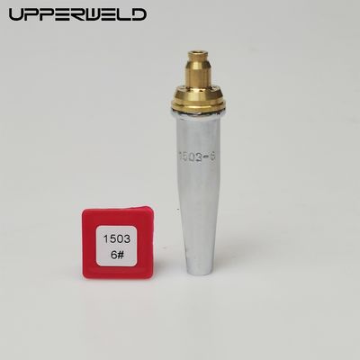 Supporto personalizzato ODM Copper Upper Cutting Nozzle 1503 6 per il taglio della torcia in Brasile