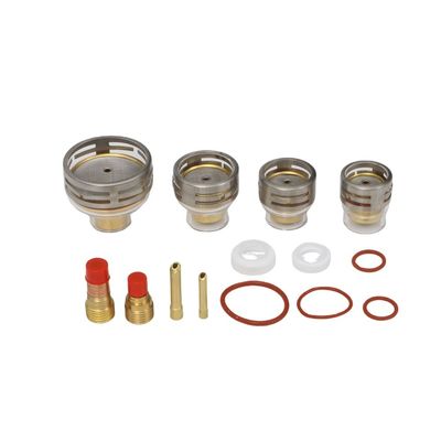 Kit di ugelli trasparenti per saldatura TIG WP 9/20/17/18/26