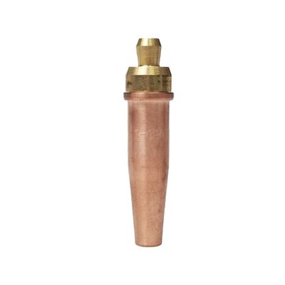 Tipo di saldatura Accesori di torcia di saldatura ugello di acetilene in ottone per GPN superiore 2 dimensioni